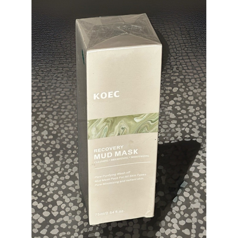 KOEC Premium Recovery Mud Clay Facial Mask Core Tightening 2.54oz NEW